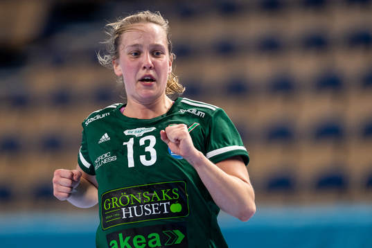 Helsingborgs Emelie Kristiansson jublar