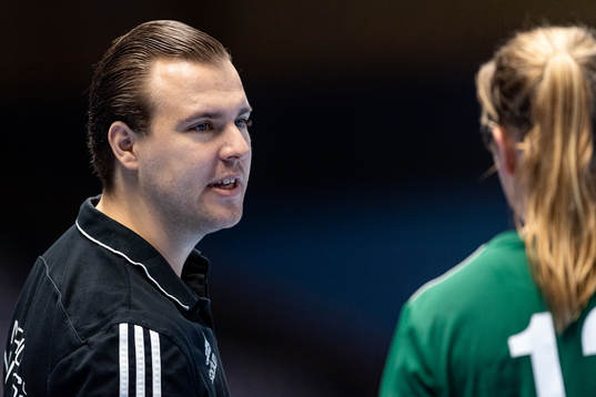 Helsingborgs tränare Daniel Engdahl