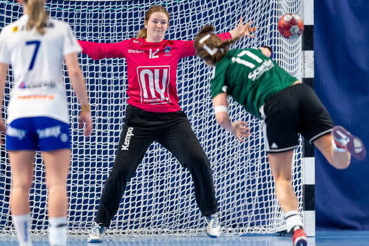 Hallbys målvakt Christina Lövgren Hallberg