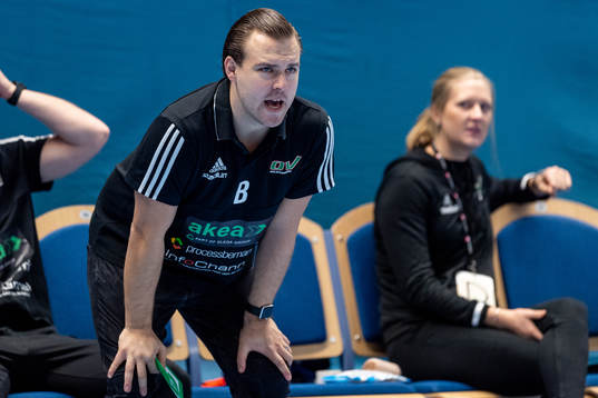 Helsingborgs tränare Daniel Engdahl