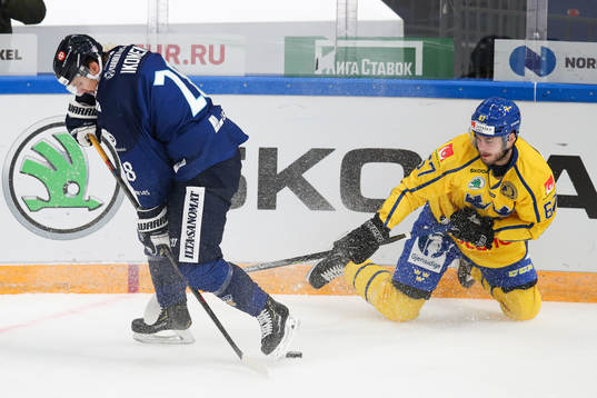 Henri Ikonen of Finland and Pontus Åberg of