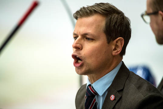 Oskarshamns tränare Martin Filander
