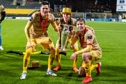 Sondre Brunstad Fet, Alfons Sampsted and Fredrik André