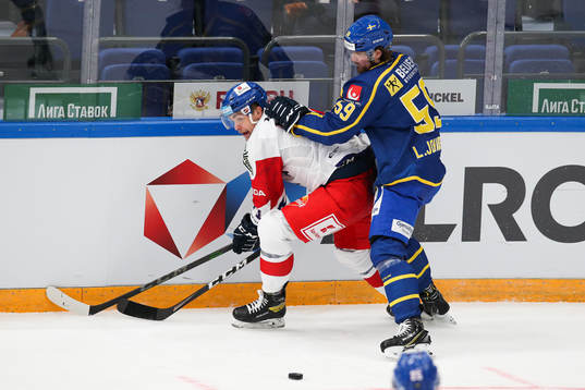 Lenc Radan of Czech Republic and Linus Johansson of