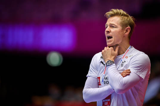 Jesper Jensen, head coach of Denmark