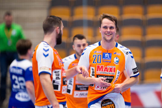 Kristianstads Emil Frend Öfors jublar