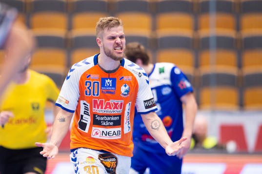 Kristianstads Anton Halén jublar