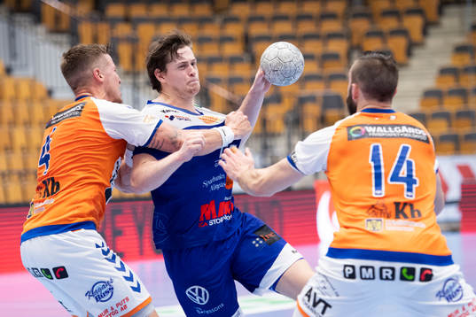 Kristianstads Adam Nyfjäll och Alingsås Andreas Lang