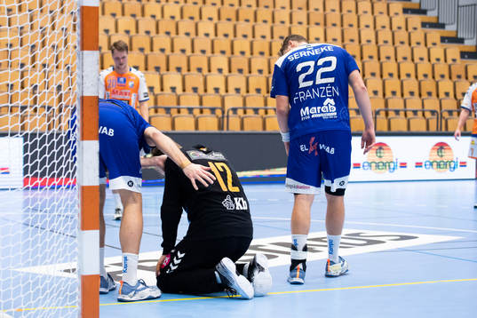 Kristianstads målvakt Gustaf Banke