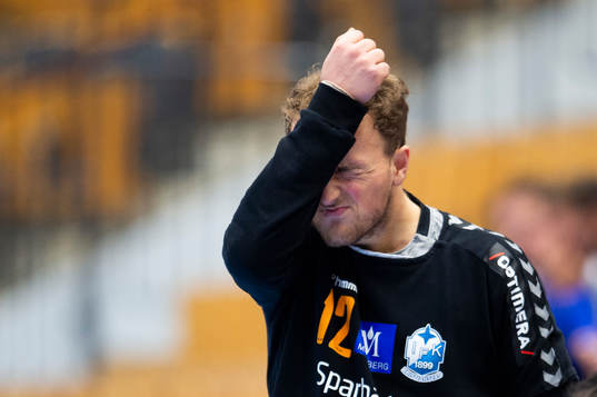 Kristianstads målvakt Gustaf Banke