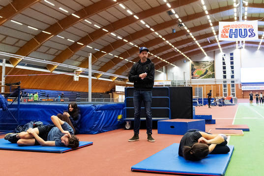 Tränare Yannick Tregaro