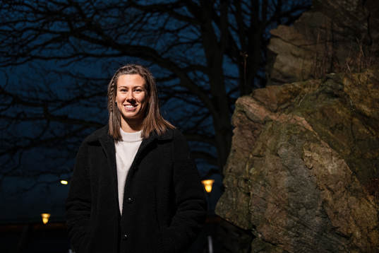 Bläddra bland fler bilder av Friidrott, Rebecka Abrahamsson, porträtt och träning