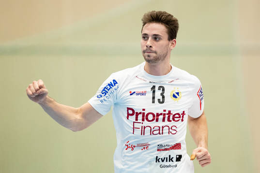 Redbergslids Ludvig Högberg  jublar