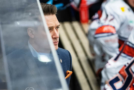 Växjös tränare Sam Hallam