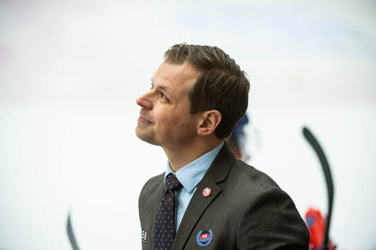 Oskarshamns tränare Martin Filander