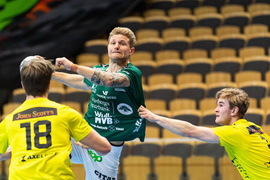 Varbergs Oscar Kihlstedt och Sävehofs Emil Berlin
