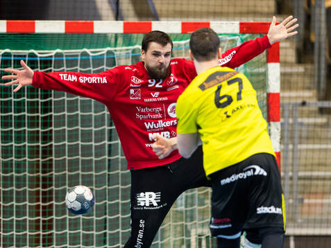 Varbergs målvakt Arturs Kugis
