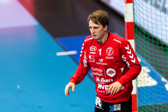 Varbergs målvakt Carl Aronius