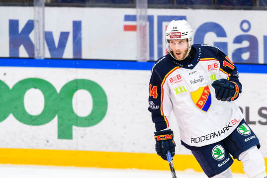 Djurgårdens Tom Wandell jublar