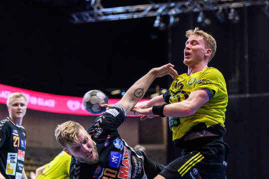 Kristianstads Anton Halén och Sävehofs Jonathan Edvardsson