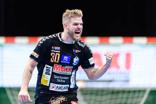 Kristianstads Anton Halén jublar