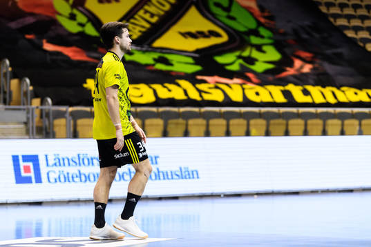 Sävehofs Sebastian Karlsson deppar