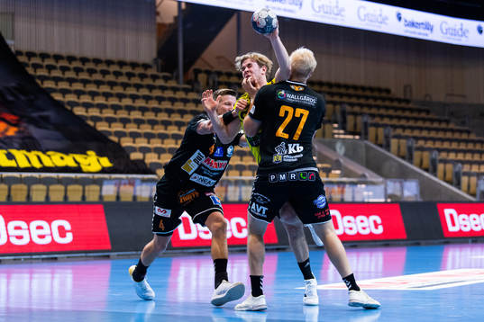 Kristianstads Adam Nyfjäll och Johan Nilsson