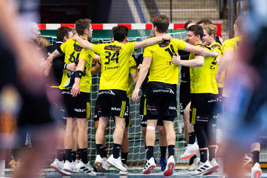 Sävehofs spelare jublar