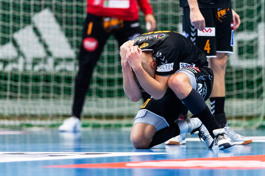 Kristianstads Anton Halén har ont