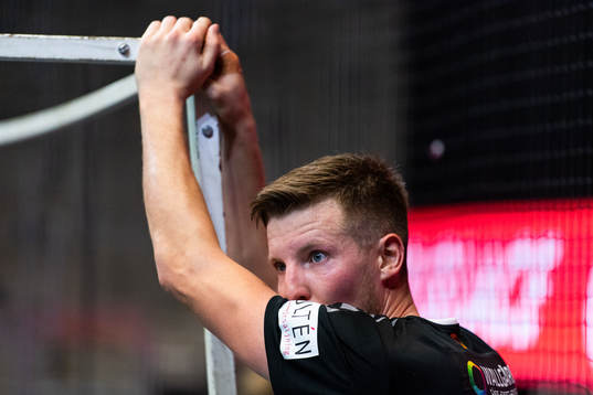 Kristianstads Adam Nyfjäll deppar