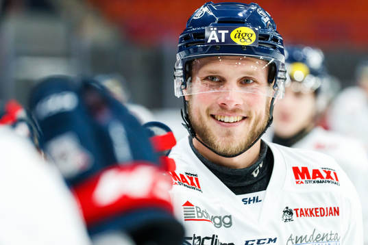 Linköpings Villiam Haag jublar