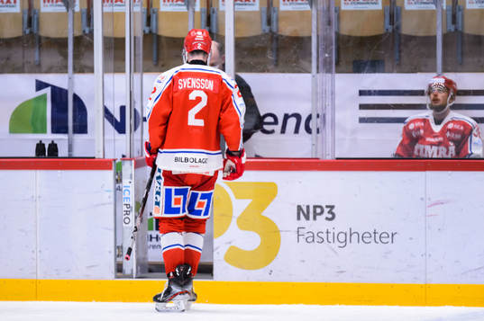 Timrås Per Svensson tilldelas en utvisning