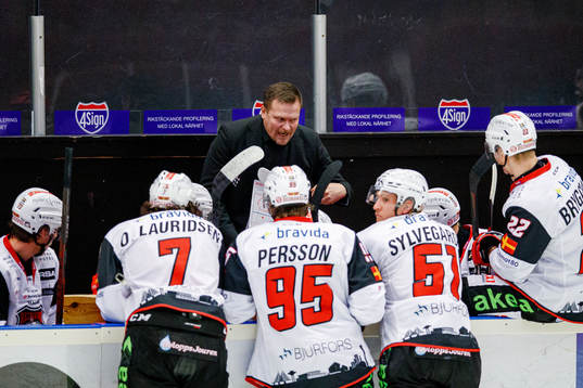 Malmö Redhawks tränare Joakim Fagervall