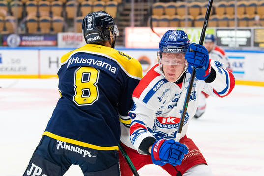 s Craig Schira och Oskarshamns Fredrik Olofsson