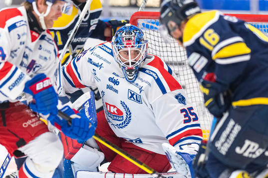Oskarshamns målvakt Joe Cannata