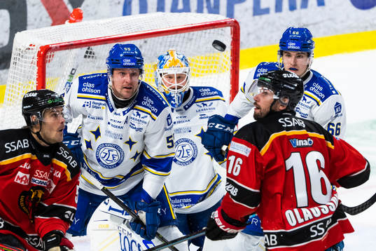 Leksands Jonas Ahnelöv och Luleås Niklas Olausson