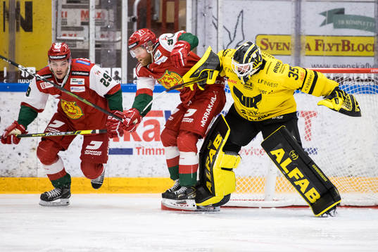 Moras Johan Persson och Moras Daniel Ljungren och