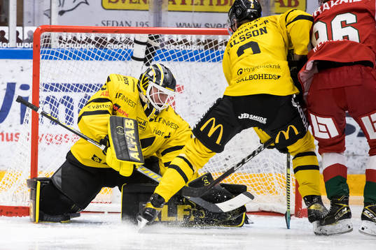 Västerås målvakt Emil Kruse