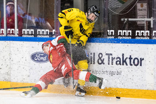 Moras Isak Pantzare och Västerås Gabriel Kangas