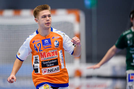 Kristianstads Albin Selin Nilsson jublar