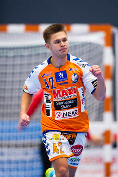 Kristianstads Albin Selin Nilsson jublar