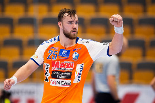 Kristianstads Ludvig Jurmala Åström jublar