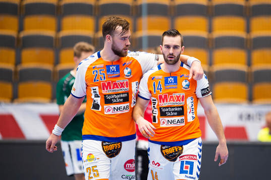 Kristianstads Ludvig Jurmala Åström och Teitur Einarsson