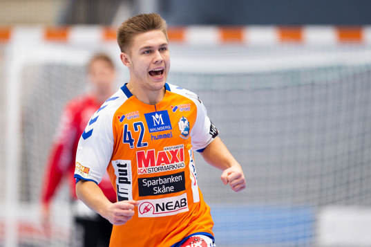 Kristianstads Albin Selin Nilsson jublar