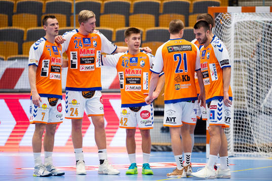 Kristianstads spelare jublar