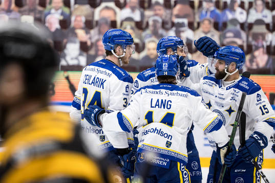 Leksands Peter Cehlarik jubel