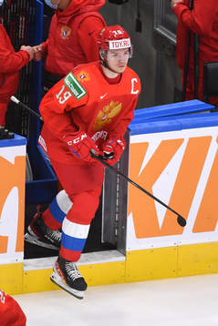 Vasili Podkolzin of Russia steps