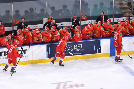 Yegor Afanasiev, Arseni Gritsyuk, and Mikhail Abramov of