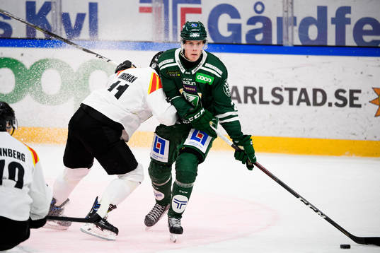 Brynäs Josef Ingman och Färjestads Carl Jakobsson
