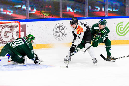Färjestads målvakt Henrik Haukeland